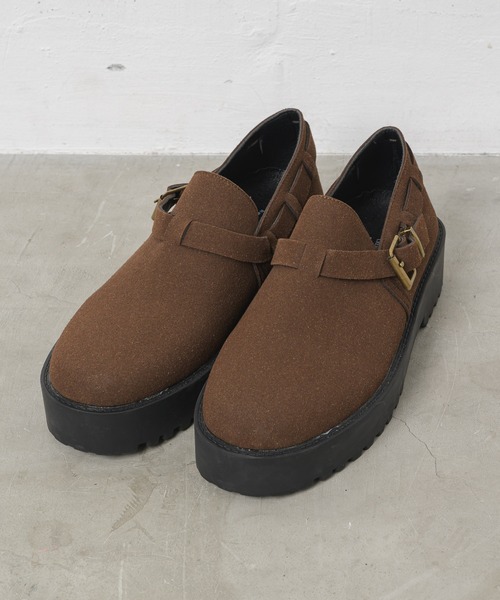 CASPER JOHN（キャスパージョン）の「Leather strap sabo/レザーストラップサボ（その他シューズ・メンズ・ブラウン/ブラック・SMALL/MEDIUM/LARGE）」の13枚目の写真