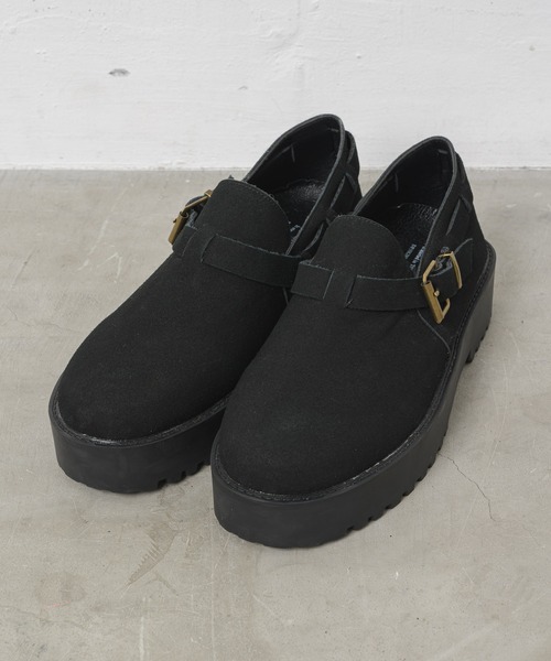 CASPER JOHN（キャスパージョン）の「Leather strap sabo/レザーストラップサボ（その他シューズ・メンズ・ブラウン/ブラック・SMALL/MEDIUM/LARGE）」の10枚目の写真