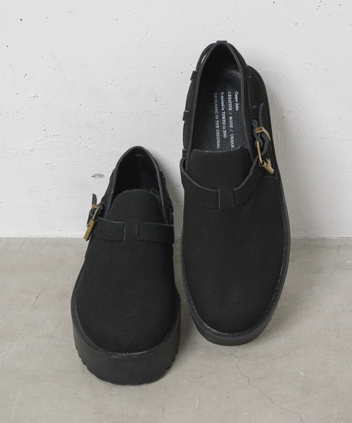 CASPER JOHN（キャスパージョン）の「Leather strap sabo/レザーストラップサボ（その他シューズ・メンズ・ブラウン/ブラック・SMALL/MEDIUM/LARGE）」の19枚目の写真