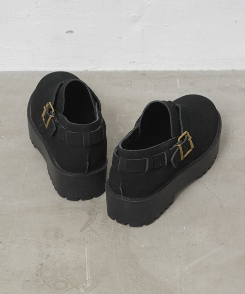 CASPER JOHN（キャスパージョン）の「Leather strap sabo/レザーストラップサボ（その他シューズ・メンズ・ブラウン/ブラック・SMALL/MEDIUM/LARGE）」の21枚目の写真