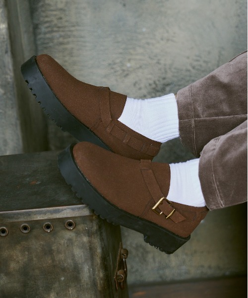 CASPER JOHN（キャスパージョン）の「Leather strap sabo/レザーストラップサボ（その他シューズ・メンズ・ブラウン/ブラック・SMALL/MEDIUM/LARGE）」の15枚目の写真