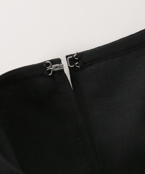 EDIT. FOR LULU(エディットフォールル)の「レーヨンポリエステル ギャザー チュニックブラウス(シャツ/ブラウス・レディース・ブラック/ブルー系その他・FREE)」の20枚目の写真