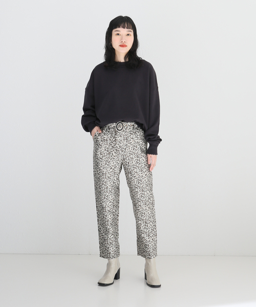 Sister Jane（シスタージェーン）の「【SISTER JANE/シスター ジェーン】Tempo Leopard Jacquard Trous（その他パンツ・レディース・ブラウン・X-SMALL/SMALL）」の6枚目の写真