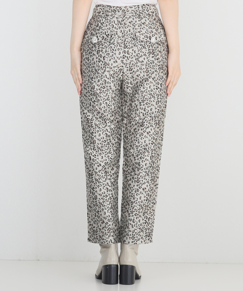 Sister Jane（シスタージェーン）の「【SISTER JANE/シスター ジェーン】Tempo Leopard Jacquard Trous（その他パンツ・レディース・ブラウン・X-SMALL/SMALL）」の4枚目の写真