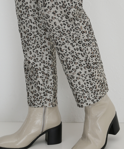 Sister Jane（シスタージェーン）の「【SISTER JANE/シスター ジェーン】Tempo Leopard Jacquard Trous（その他パンツ・レディース・ブラウン・X-SMALL/SMALL）」の5枚目の写真