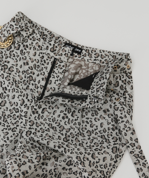 Sister Jane（シスタージェーン）の「【SISTER JANE/シスター ジェーン】Tempo Leopard Jacquard Trous（その他パンツ・レディース・ブラウン・X-SMALL/SMALL）」の8枚目の写真