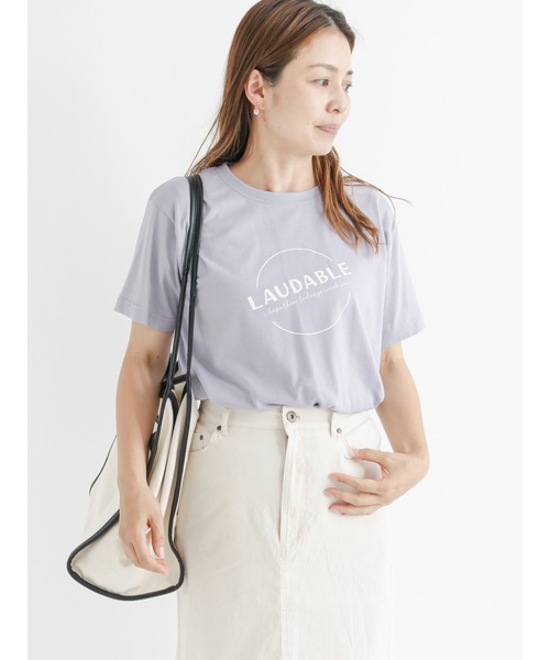 セール】プリントTシャツ（LAUDABLE）（Tシャツ/カットソー