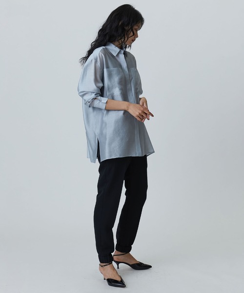 1er Arrondissement（プルミエアロンディスモン）の「ダブルベネシャンジョガーパンツ（その他パンツ・レディース・ブラック・38/36）」の3枚目の写真