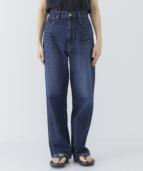 PICCADILLY（ピカデリー）の「『別注』PICCADILLY×URBAN RESEARCH　オーガニックコットンワイドデニム（デニムパンツ・レディース・インディゴブルー・SMALL/MEDIUM）」の8枚目の写真