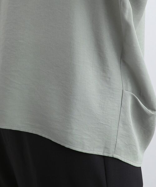 【洗える】袖ボリュームブラウス