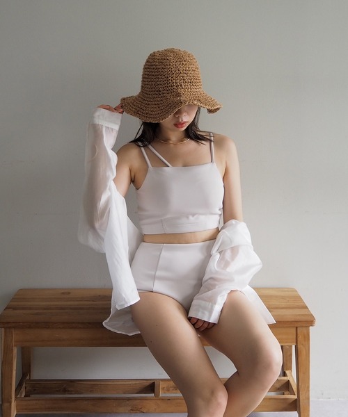 CAPRICIEUX LE'MAGE 水着 バルーンキャミスイムウェア CAPRICIEUX LE