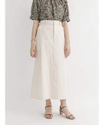 コットンカーゴスカート