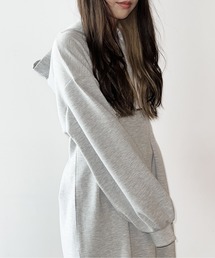 one way | タック入りダンボールパーカーワンピース(ワンピース)