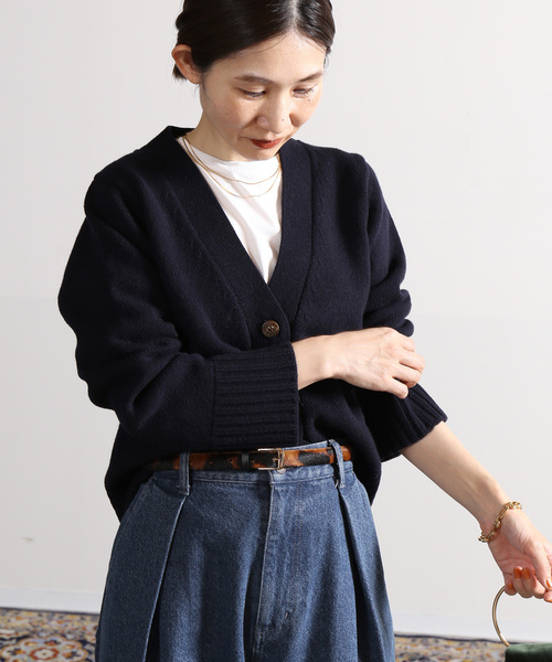 VERMEIL par iena（ヴェルメイユパーイエナ）の「Vネック天竺