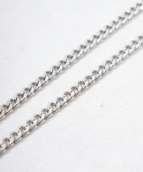 LION HEART(ライオンハート)の「LH-1 slendery チェーンネックレス(ネックレス・メンズ・シルバー系/シルバー系1/シルバー系2/ブラック系/シルバー系3/シルバー系4/シルバー系5/シルバー系6・55cm/65cm)」の15枚目の写真