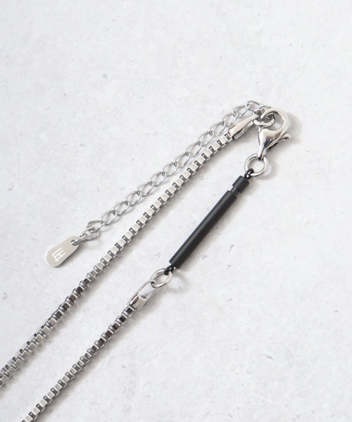LION HEART(ライオンハート)の「LH-1 slendery チェーンネックレス(ネックレス・メンズ・シルバー系/シルバー系1/シルバー系2/ブラック系/シルバー系3/シルバー系4/シルバー系5/シルバー系6・55cm/65cm)」の11枚目の写真