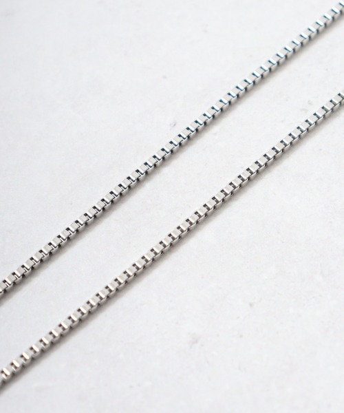 LION HEART(ライオンハート)の「LH-1 slendery チェーンネックレス(ネックレス・メンズ・シルバー系/シルバー系1/シルバー系2/ブラック系/シルバー系3/シルバー系4/シルバー系5/シルバー系6・55cm/65cm)」の17枚目の写真
