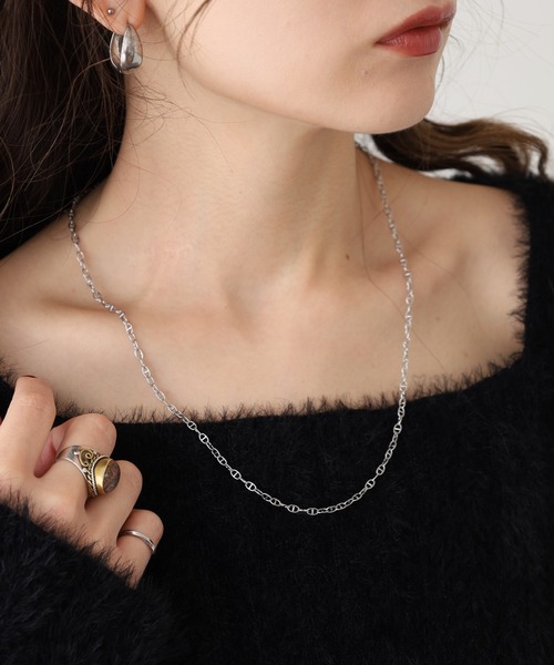 LION HEART(ライオンハート)の「LH-1 slendery チェーンネックレス(ネックレス・メンズ・シルバー系/シルバー系1/シルバー系2/ブラック系/シルバー系3/シルバー系4/シルバー系5/シルバー系6・55cm/65cm)」の21枚目の写真