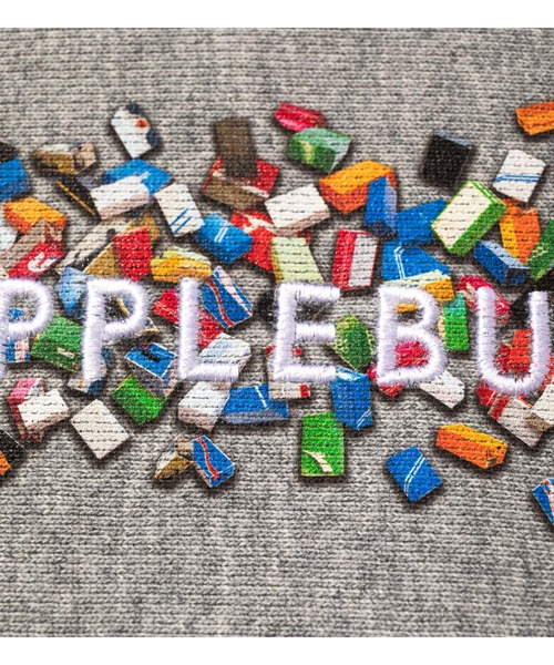 APPLEBUM(アップルバム)の「"Kicks Box Logo" Sweat Parka(パーカー・メンズ・ホワイト/ブラック/ヘザーグレー・MEDIUM/LARGE/X-LARGE/XX-LARGE)」の4枚目の写真