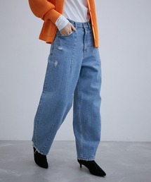 ADAM ET ROPE' | 【サステナブル】フォルムデニム(デニムパンツ)