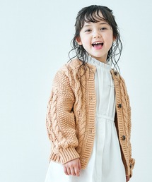 【前後2WAY / 洗濯機でお洗濯OK】ざっくりニットカーディガン