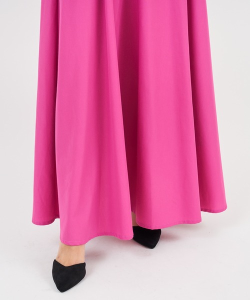 ROYAL PARTY(ロイヤルパーティー)の「【丈が選べる】ベルト付ワイドスカート(スカート・レディース・ベージュ/ピンク/ブラック・FREE/SHORT)」の20枚目の写真