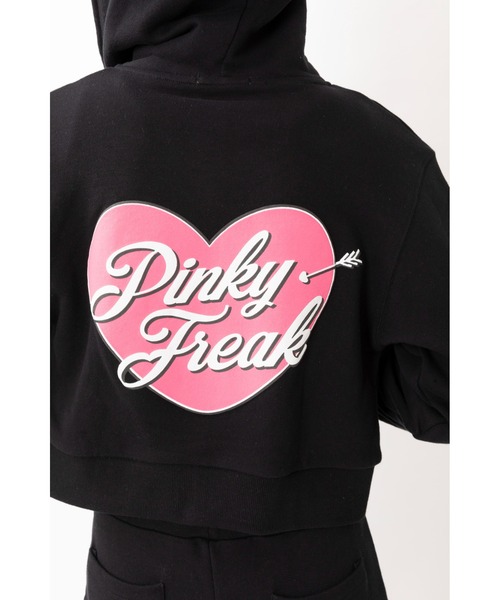 ARAKI ハートモチーフ ジップアップパーカー 24aw 値下げ⭕️ ARAKI ハートモチーフ ジップアップパーカー 24aw