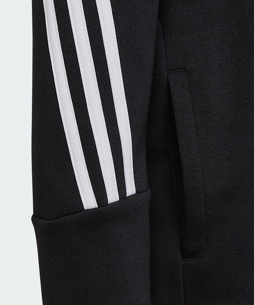 adidas（アディダス）の「フューチャーアイコン スリーストライプス クルーネック スウェット / トレーナー / アディダス（キッズ/子供用）（スウェット・キッズ・ブルー/ブラック・140/160/130/150）」の10枚目の写真