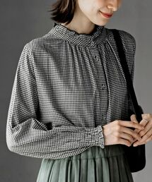 rps | ネル起毛前後２ＷＡＹフリルブラウス(シャツ/ブラウス)