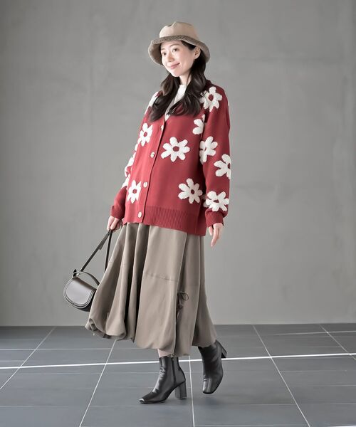 ネル起毛前後2WAYフリルブラウス（シャツ/ブラウス）｜rps（アール