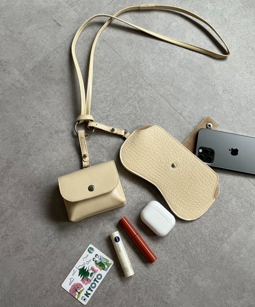 CIAOPANIC(チャオパニック)の「マルチショルダーバッグ(ショルダーバッグ・レディース・ホワイト/ブラウン/ミント・FREE)」の6枚目の写真