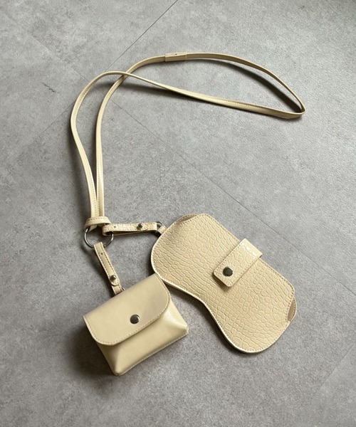 CIAOPANIC(チャオパニック)の「マルチショルダーバッグ(ショルダーバッグ・レディース・ホワイト/ブラウン/ミント・FREE)」の10枚目の写真