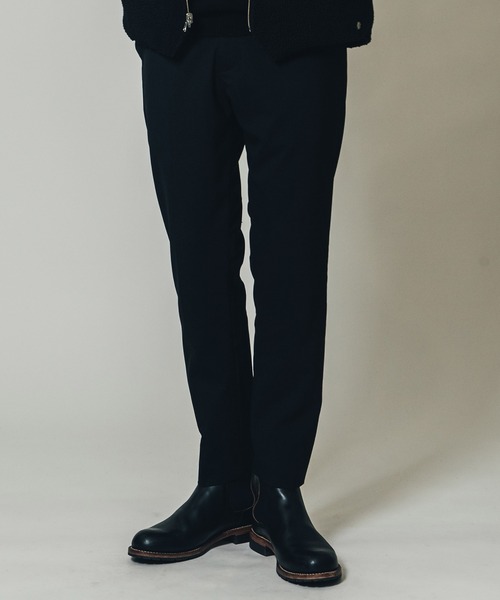 CRIMIE（クライミー）の「SMART STRAIGHT ANKLE SUIT SLACKS / スマート ストレート アンクル スーツ スラックス パンツ（スラックス・メンズ・ブラック/チャコールグレー・S/XL/XXL/M/L）」の19枚目の写真