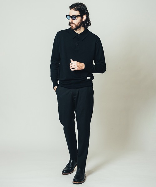 CRIMIE（クライミー）の「SMART STRAIGHT ANKLE SUIT SLACKS / スマート ストレート アンクル スーツ スラックス パンツ（スラックス・メンズ・ブラック/チャコールグレー・S/XL/XXL/M/L）」の9枚目の写真