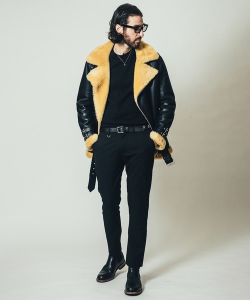 CRIMIE（クライミー）の「SMART STRAIGHT ANKLE SUIT SLACKS / スマート ストレート アンクル スーツ スラックス パンツ（スラックス・メンズ・ブラック/チャコールグレー・S/XL/XXL/M/L）」の15枚目の写真