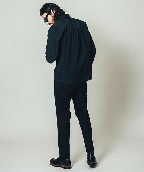 CRIMIE（クライミー）の「SMART STRAIGHT ANKLE SUIT SLACKS / スマート ストレート アンクル スーツ スラックス パンツ（スラックス・メンズ・ブラック/チャコールグレー・S/XL/XXL/M/L）」の12枚目の写真