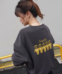 CORNERS | HAPPY BEAR プリント裏起毛スウェット(スウェット)