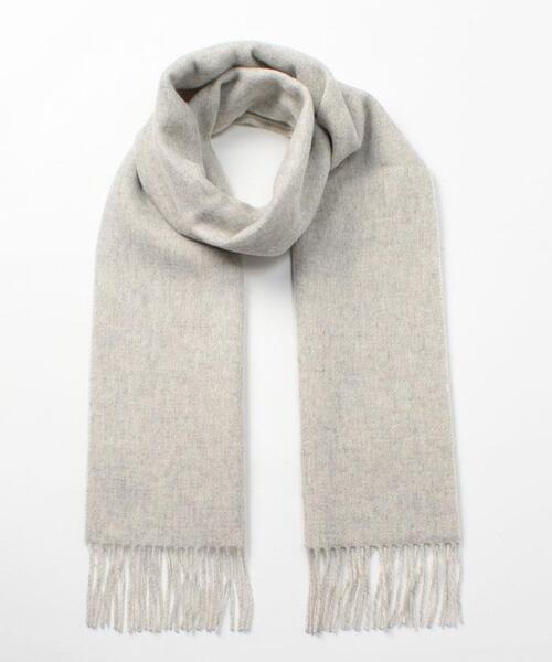 en recre（アンレクレ）の「カラーマフラー（マフラー・レディース・オフホワイト/LT.PINK/レモンイエロー/グレー/ブラック・FREE）」の8枚目の写真