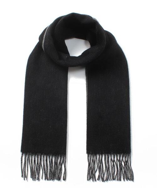 en recre（アンレクレ）の「カラーマフラー（マフラー・レディース・オフホワイト/LT.PINK/レモンイエロー/グレー/ブラック・FREE）」の6枚目の写真