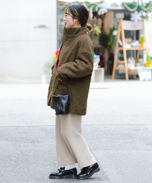 ボアキルトジャケット