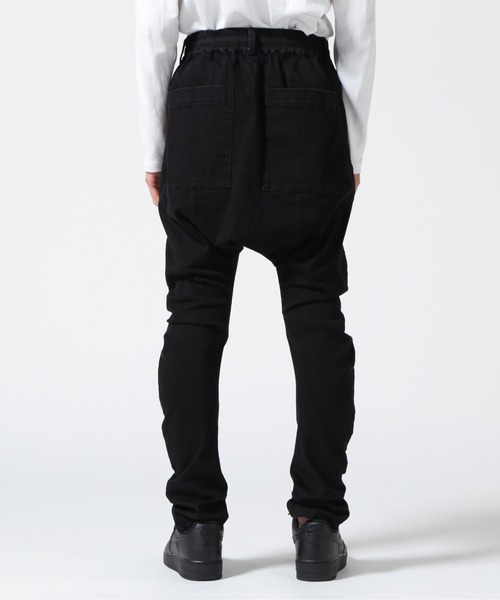 ROYAL FLASH(ロイヤルフラッシュ)の「A.F ARTEFACT/エーエフ・アーティファクト/Stretch Denim Sarouel Skinny/ ストレッチサルエルスキニーデニム(デニムパンツ・メンズ・ブラック・1/2/3)」の5枚目の写真