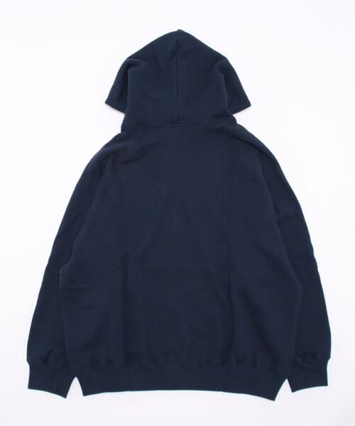 Not So Ape（ノットソーエイプ）の「Block Logo Hoodie（パーカー・メンズ・オレンジ/ネイビー・MEDIUM/LARGE/X-LARGE）」の14枚目の写真