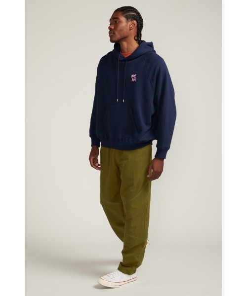 Not So Ape（ノットソーエイプ）の「Block Logo Hoodie（パーカー・メンズ・オレンジ/ネイビー・MEDIUM/LARGE/X-LARGE）」の8枚目の写真