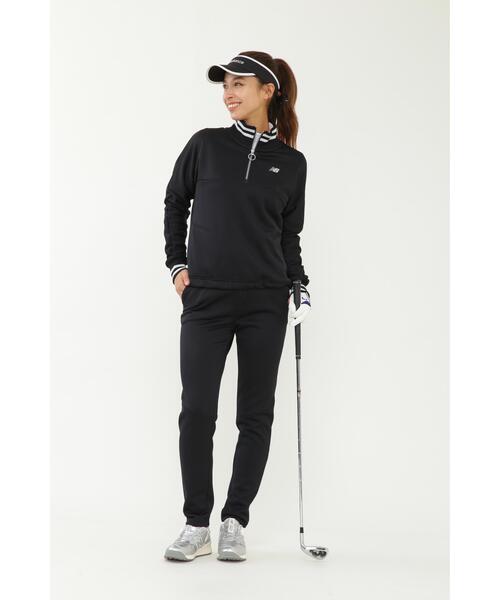 New Balance Golf(ニューバランスゴルフ)の「【new balance golf】インレイ裏起毛 スウェット テーパード ジョガーパンツ (WOMENS SPORT)(スウェットパンツ・レディース・グレー/ブラック・LARGE/SMALL/MEDIUM)」の3枚目の写真