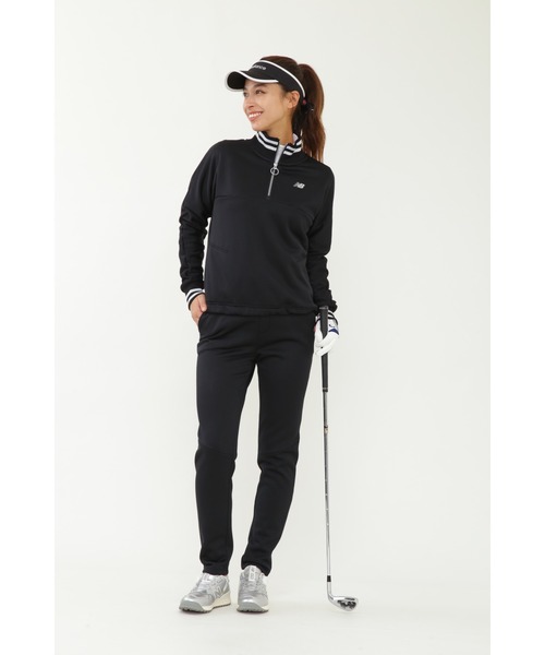 New Balance Golf(ニューバランスゴルフ)の「【new balance golf】インレイ裏起毛 スウェット テーパード ジョガーパンツ (WOMENS SPORT)(スウェットパンツ・レディース・グレー/ブラック・LARGE/SMALL/MEDIUM)」の5枚目の写真