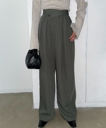 AIC.（エーアイシー）の「再入荷 ウエストデザインワイドパンツ（スラックス）」