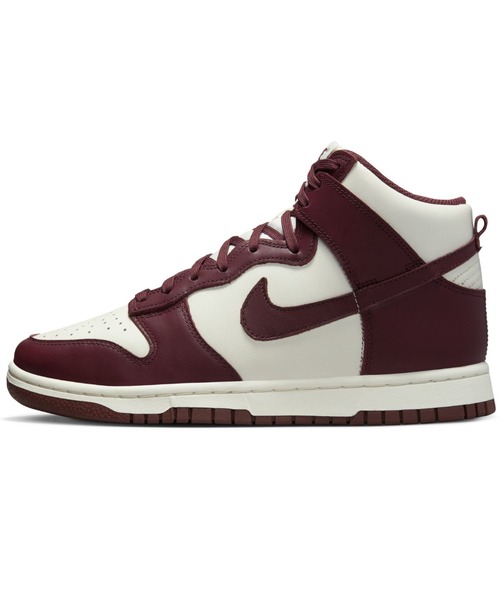 NIKE（ナイキ）の「【NIKE】NIKE DUNK HIGH（スニーカー・レディース・バーガンディー・22.5cm/23cm/23.5cm/24cm/24.5cm/25cm/25.5cm/26cm/26.5cm/27cm/27.5cm/28cm/28.5cm）」の3枚目の写真