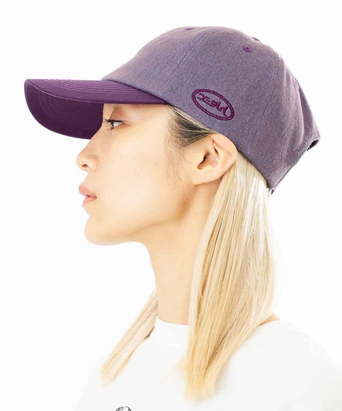 X-girl（エックスガール）の「OVERDYED CAP（キャップ・レディース・パープル/ブラウン・ONE SIZE）」の3枚目の写真