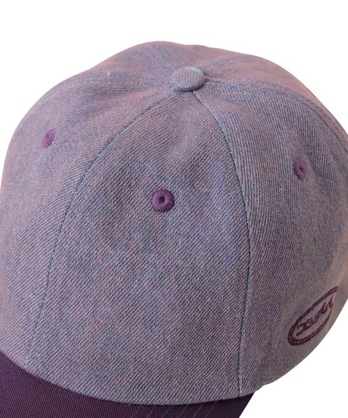 X-girl（エックスガール）の「OVERDYED CAP（キャップ・レディース・パープル/ブラウン・ONE SIZE）」の11枚目の写真