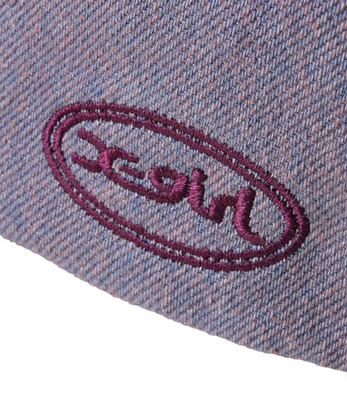 X-girl（エックスガール）の「OVERDYED CAP（キャップ・レディース・パープル/ブラウン・ONE SIZE）」の7枚目の写真